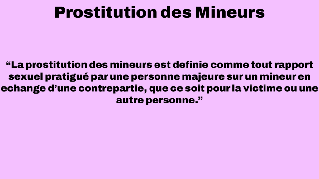 Prostitution des mineurs fianl 2