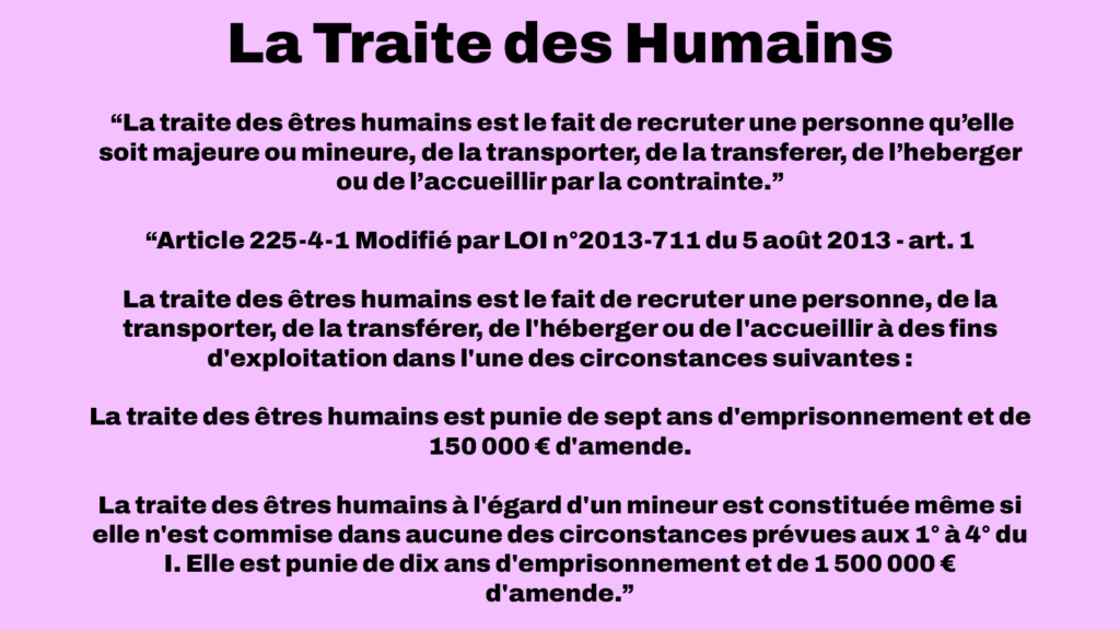 la traite des humains 2